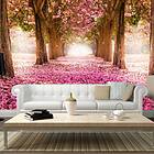 Arkiio Fototapet Självhäftande Pink Grove fototapet grove 98x70