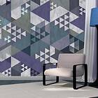 Arkiio Fototapet Blue patchwork 50x1000 cm