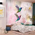Arkiio Fototapet Colourful Hummingbirds Pink (Pink) 150x105