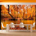 Arkiio Fototapet Hösten Bro bro 200x154