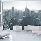 Arkiio Fototapet New Yorks Skyline Svart Och Vitt skyline svart och vi