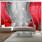 Arkiio Fototapet Behind The Curtain Of Red the curtain of red 100x70