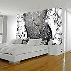 Arkiio Fototapet Självhäftande Silver Twigs fototapet twigs 98x70