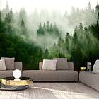 Arkiio Fototapet Mountain Forest (green) (Green) 150x105
