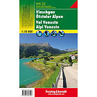 Vinschgau Otztal Alps Hiking Leisure Map 1:50 000