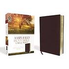 Amplified Holy Bible, Large Print, Bonded Leather, Burgundy