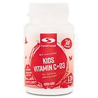Healthwell Kids Vitamiini C+D3 120 Tabletit