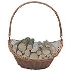 vidaXL Wood Basket 57x46.5x52cm