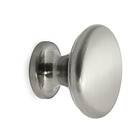 Habo Knopp Adrian 29mm (Borstad Nickel)