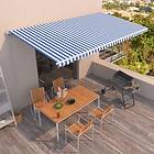 vidaXL Manual Retractable Awning 600x350cm