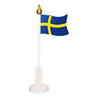 Bordsflagga Sverige i Trä 33cm