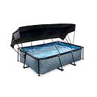 Exit Round Pool with Filter Pump, Cover and 220x150x65cm