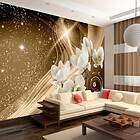 Arkiio Fototapet Golden Milky Way 200x140