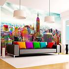 Arkiio Fototapet Colors Of New York City of 250x175