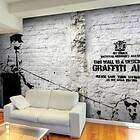 Arkiio Fototapet Banksy Graffiti Area 400x280