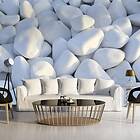 Arkiio Fototapet White Pebbles 200x140