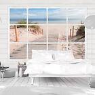 Arkiio Fototapet Window & Beach beach 250x175