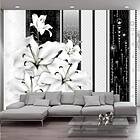 Arkiio Fototapet Crying Lilies In White lilies in white 200x140