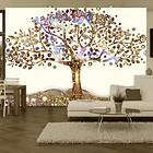 Arkiio Fototapet Golden Tree 200x140