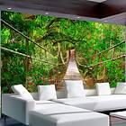 Arkiio Fototapet Bridge Amid Greenery amid greenery 200x140