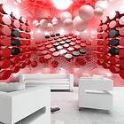 Arkiio Fototapet Playing In Red And Black in red and black 400x280