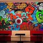 Arkiio Fototapet Graffiti Art art 200x140