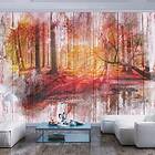 Arkiio Fototapet Autumnal Forest 400x280