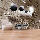 Arkiio Fototapet Golden Jigsaw 250x175