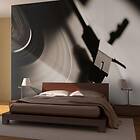 Arkiio Fototapet Gramophone And Vinyl Record and vinyl record 200x154