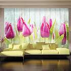 Arkiio Fototapet Tulips On White Wood on white wood 400x280
