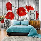 Arkiio Fototapet Tale Of Red Poppies of 200x140