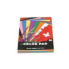 Tegneblokk A5 fargede ark 120gr