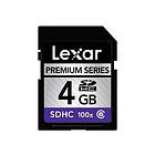 Lexar Premium SDHC Class 6 100x 4GB