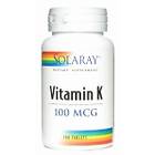 Solaray K-Vitamin 100 Tablets