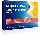 NiQuitin Clear Depotplåster 7mg/24h 14st