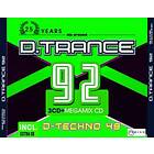 D Trance 92 CD