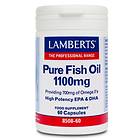 Lamberts Pure Fish Oil 1100mg 60 Kapslar