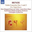 Henze: Violin Concertos Nos 1 & 3 CD