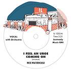 Waterhouse Nick: I Feel An Urge Coming On (Vinyl)