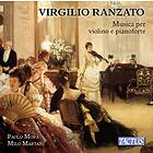 Ranzato Virgilio: Music For Violin And Piano CD