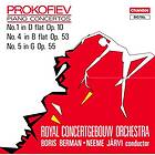 Prokofiev: Piano Concertos 1 / 4 / 5 CD