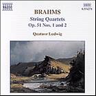 Brahms: Stråkkvartetter Nr 1 & 2