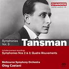 Tansman Alexandre: Symphonies Vol 3 SACD