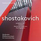 Sjostakovitj: Symphony No 1 / Scherzi / etc CD