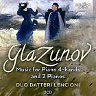 Glazunov: Music For Piano 4-hands And 2 Pianos CD