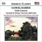 Barber Samuel: Violin Concerto CD