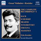 Kreisler: Complete Recordings Vol 1