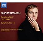 Sjostakovitj: Symphonies Nos 2 & 15