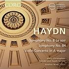 Händel: Symphonies Nos 8 & 84 / Violin Concerto CD