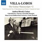 Villa-Lobos: Guitar Manuscripts Vol 2 CD